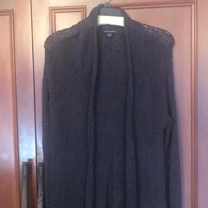 Cardigan dark blue sweater